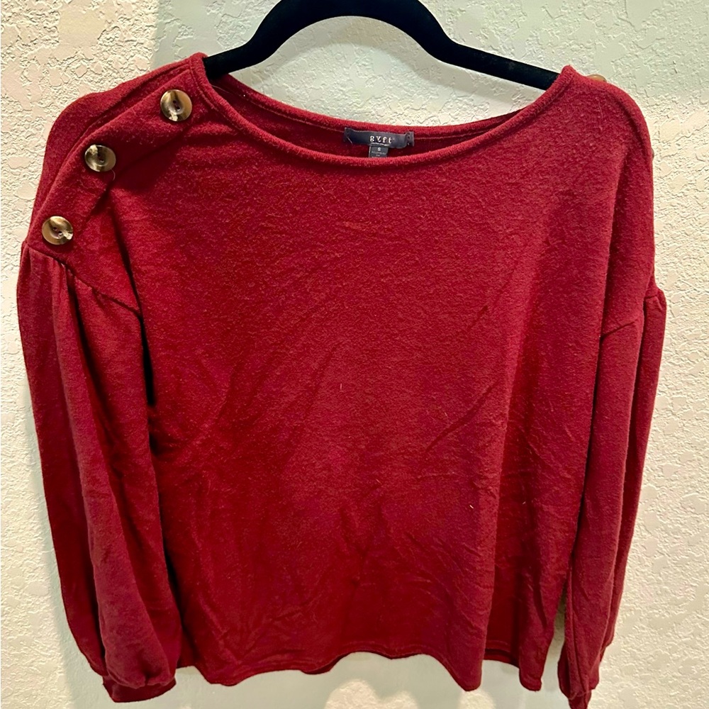 Burgundy Sweater